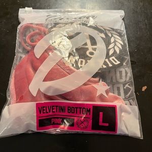 Dixxon pink velvetini bottoms